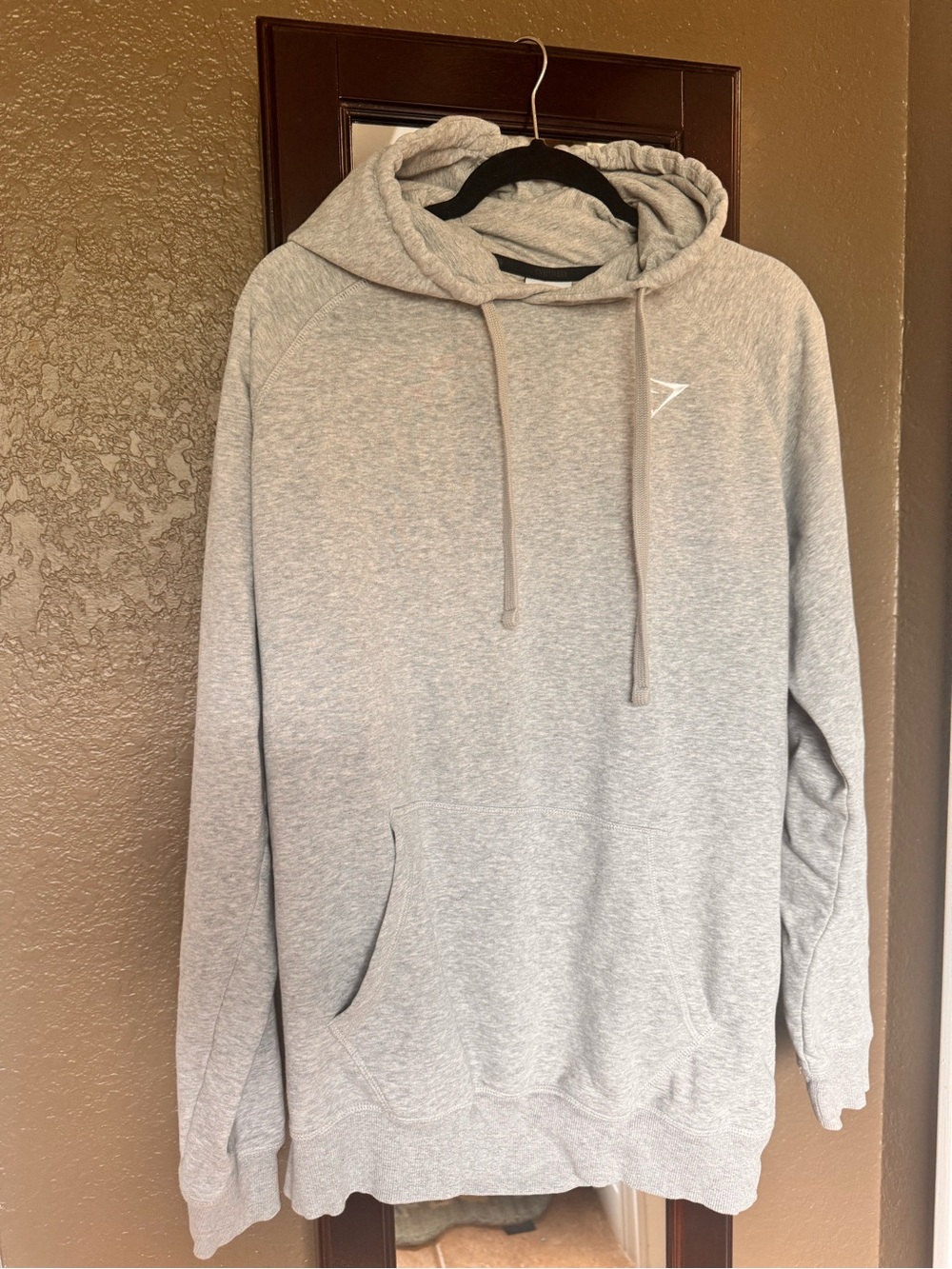 Gymshark Light Grey Men’s Pullover Hoodie